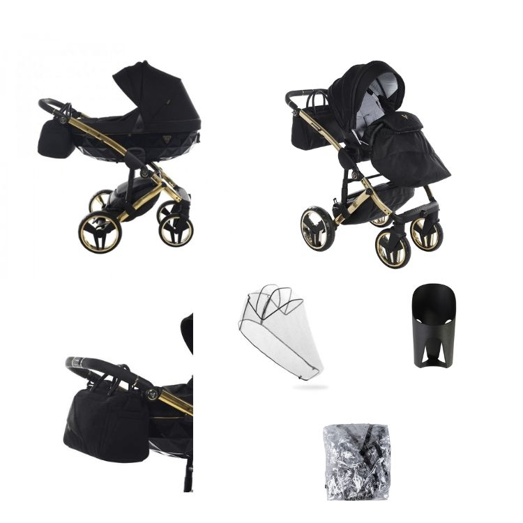 JUNAMA DIAMOND S-LINE V2 KOLICA ZA BEBE SET 2U1